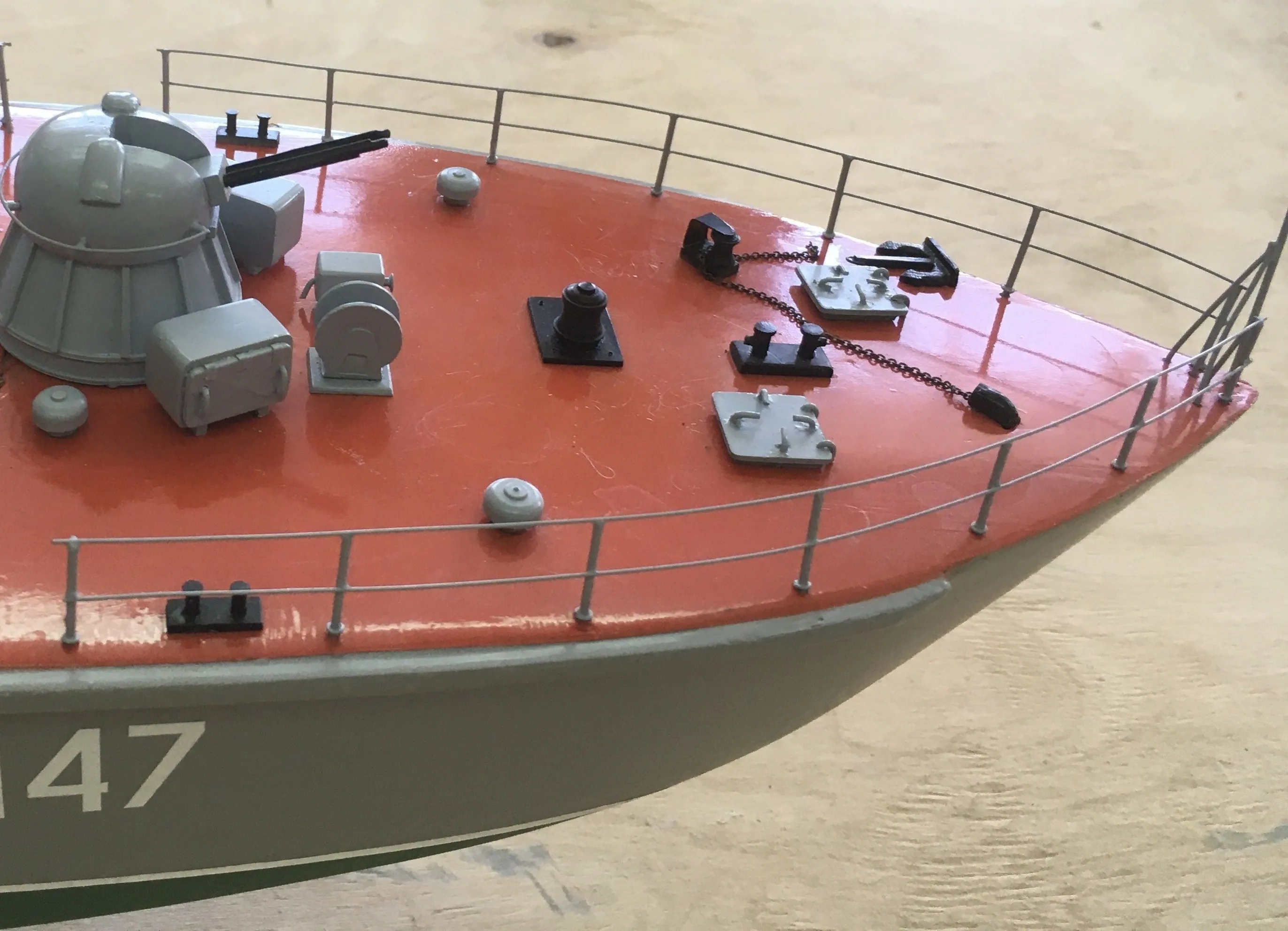 Модель корабля Торпедный катер пр. 206, шифр «Шторм» - Верфь на Столе