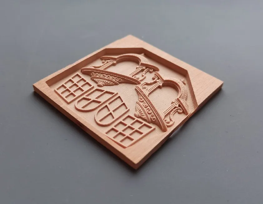 Боковой декор для модели корабля Бригантина Феникс (Версия 2)