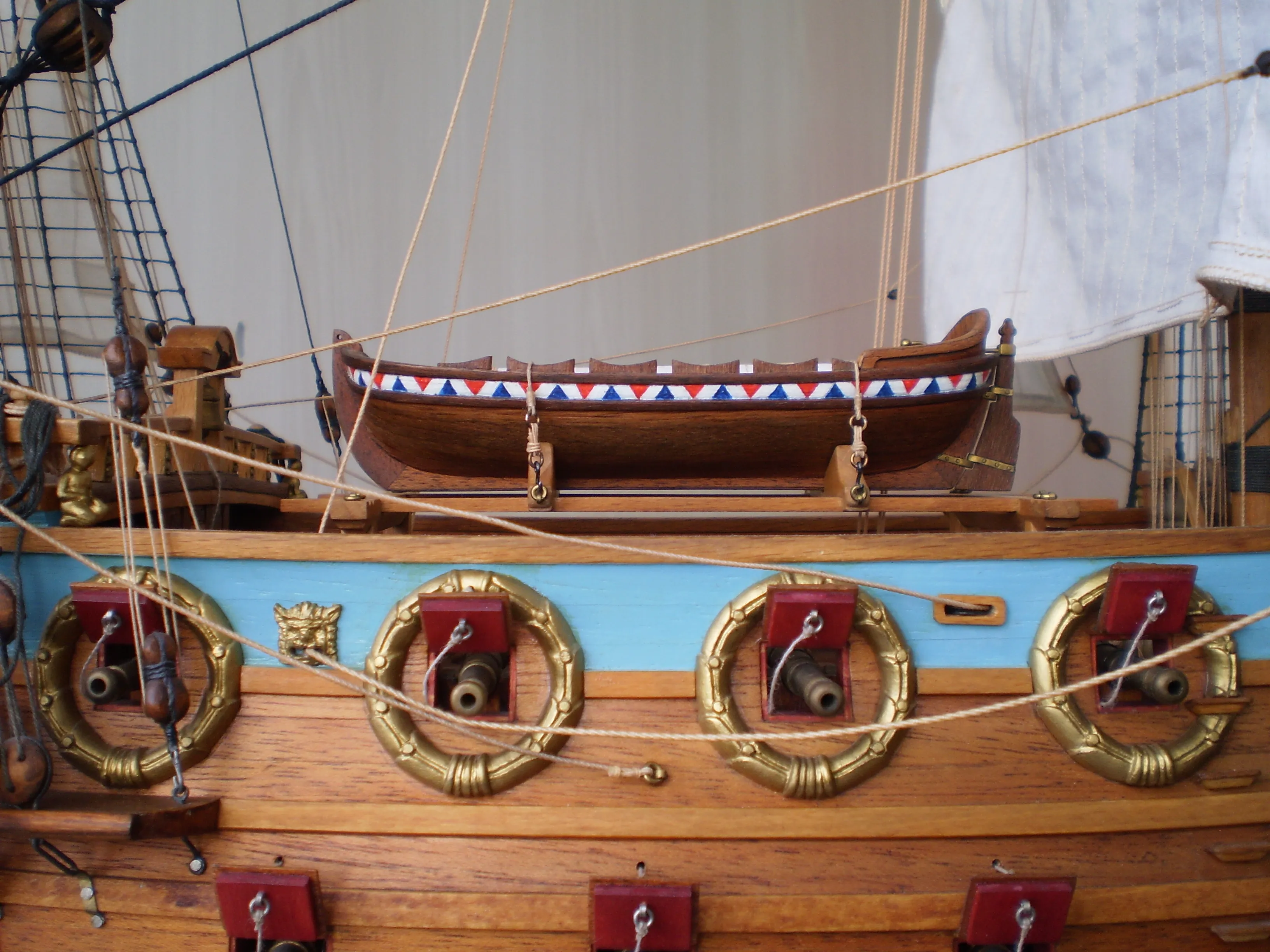 Модель корабля 58-ми пушечный линейный корабль "Гото Предестинация" - Верфь на Столе