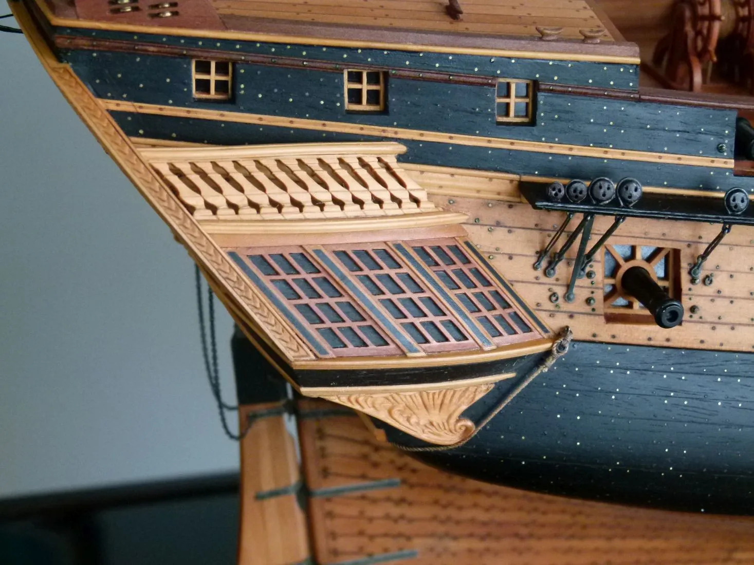 Модель корабля Фрегат 18-фунтовый Ла Венус (Венера) 1782 - Верфь на Столе