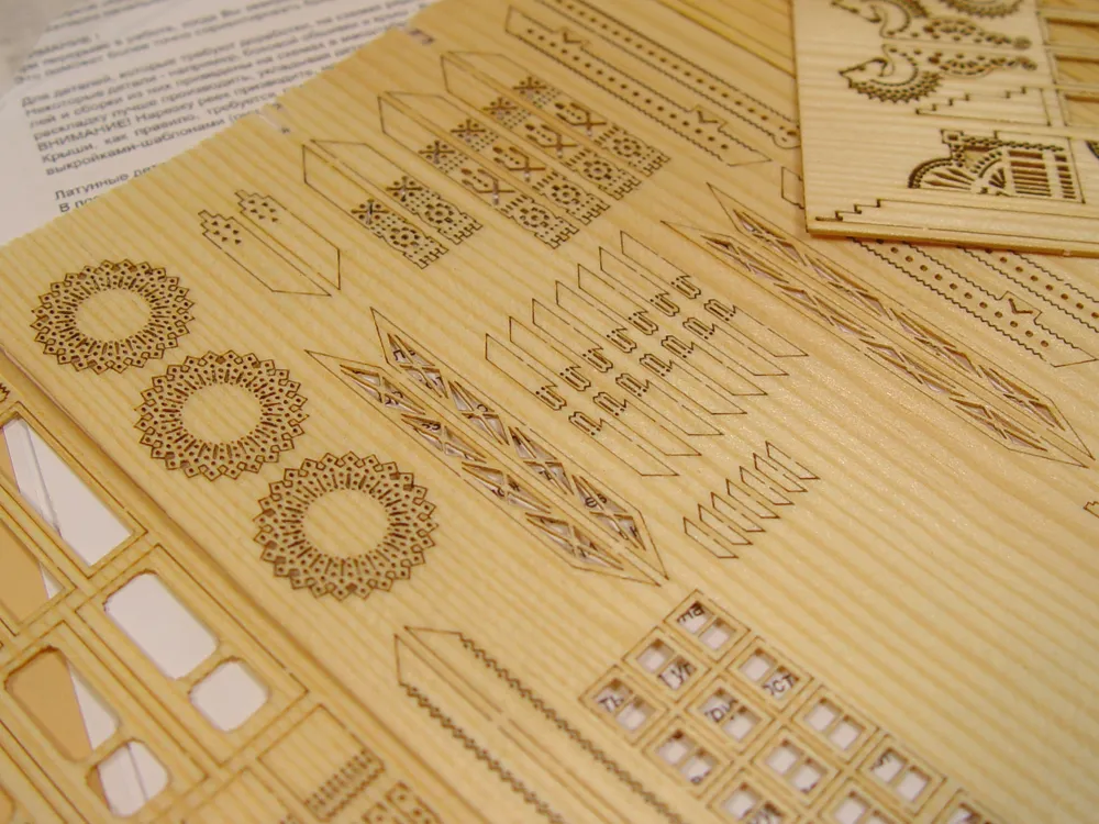 Терем русского подворья, 1873 г, 1900 деталей + (Расширенный набор для сборки)