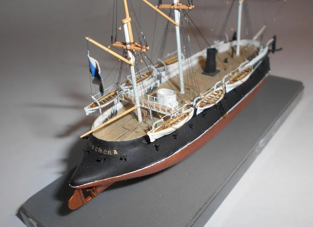 Модель корабля Паровая броненосная батарея «Первенецъ» - Верфь на Столе