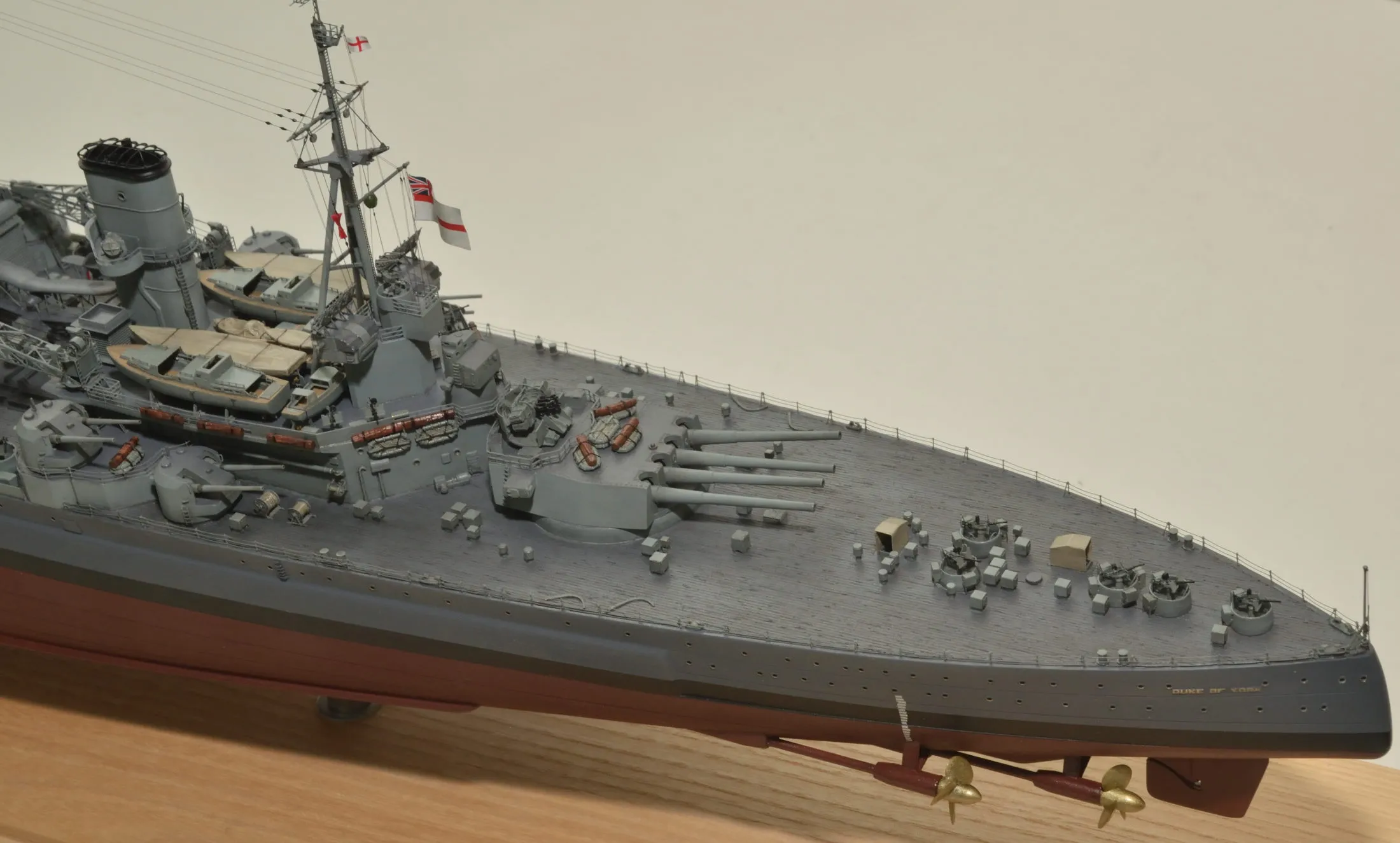Модель корабля HMS Duke of York - Верфь на Столе
