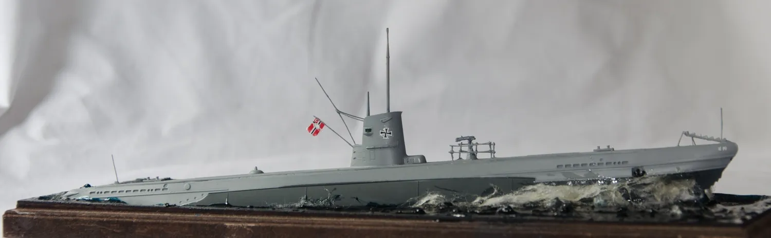 Модель корабля Подводная лодка тип 2 "U-19"   - Верфь на Столе