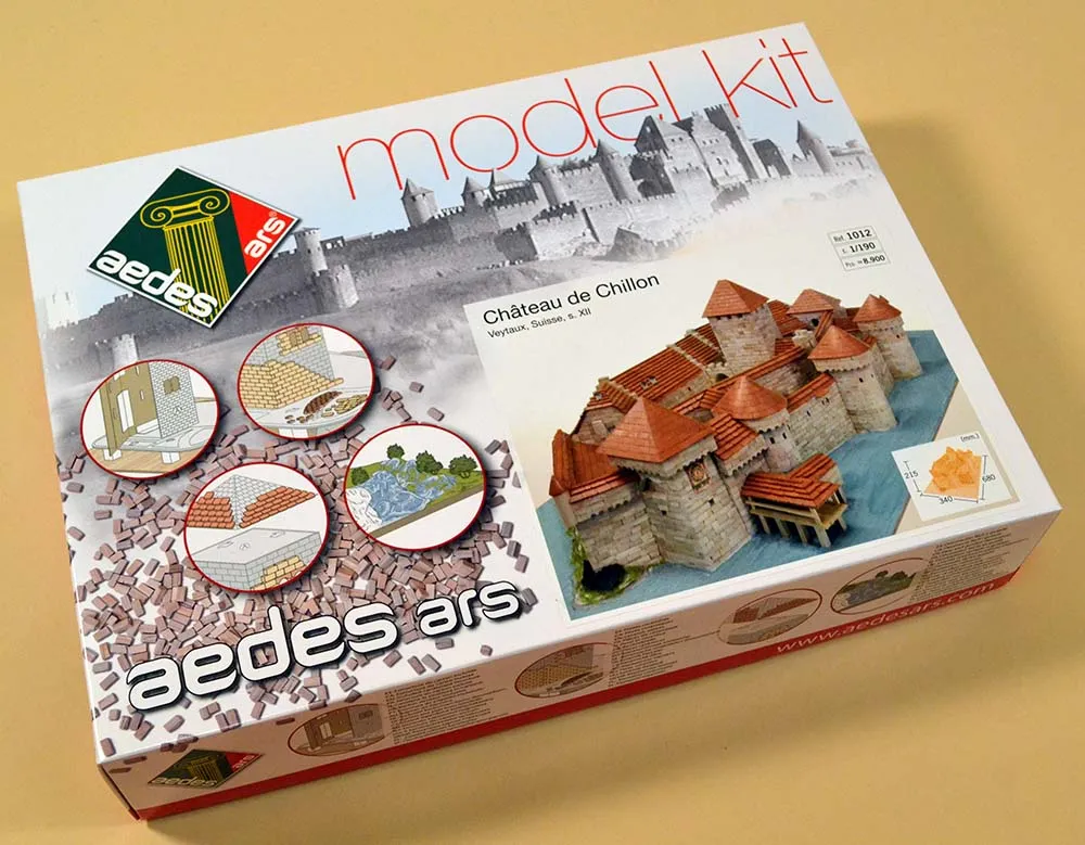 керамический конструктор купить Замок de Chillon