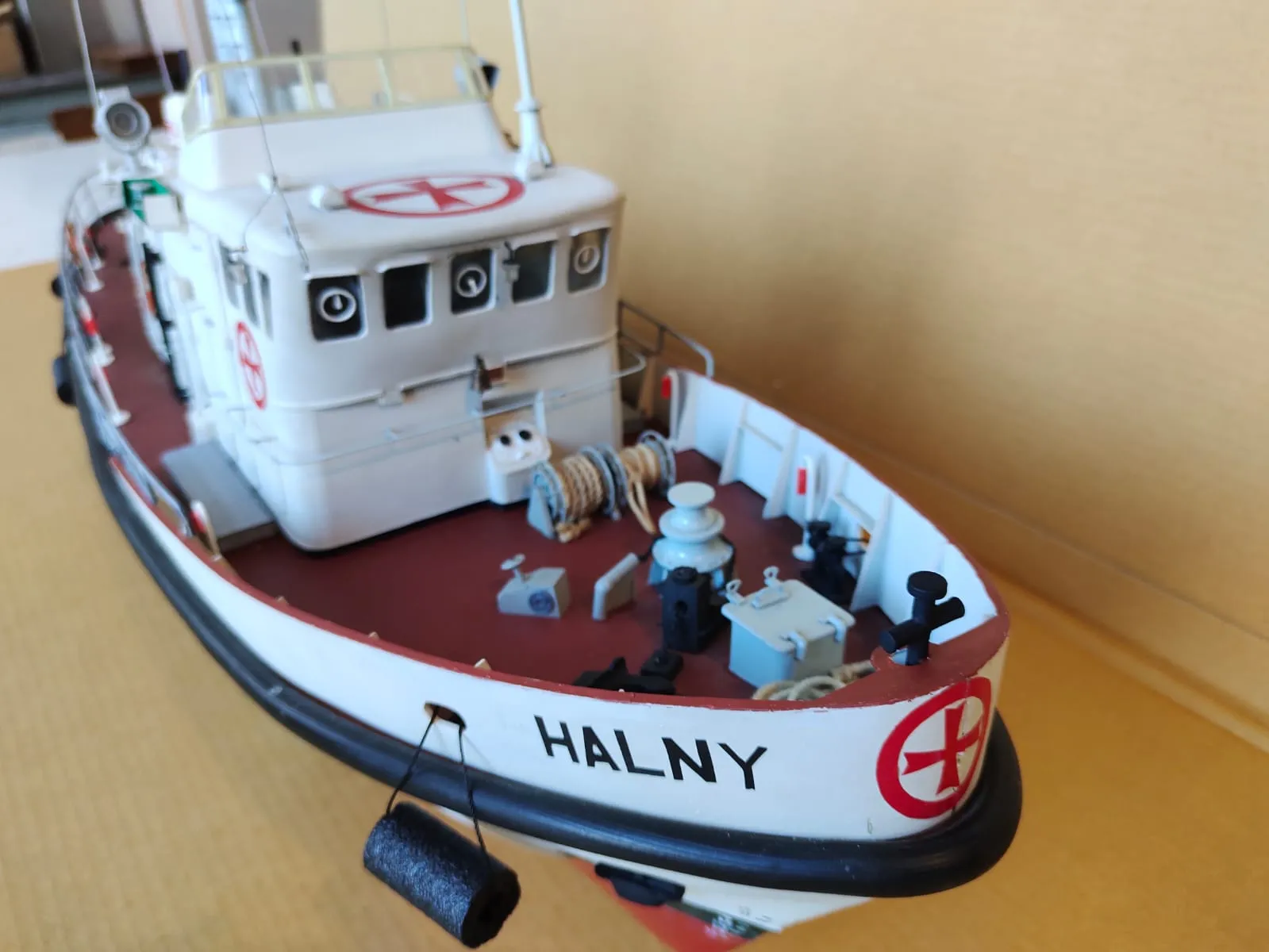 Модель корабля Буксир-спасатель “Halny” - Верфь на Столе