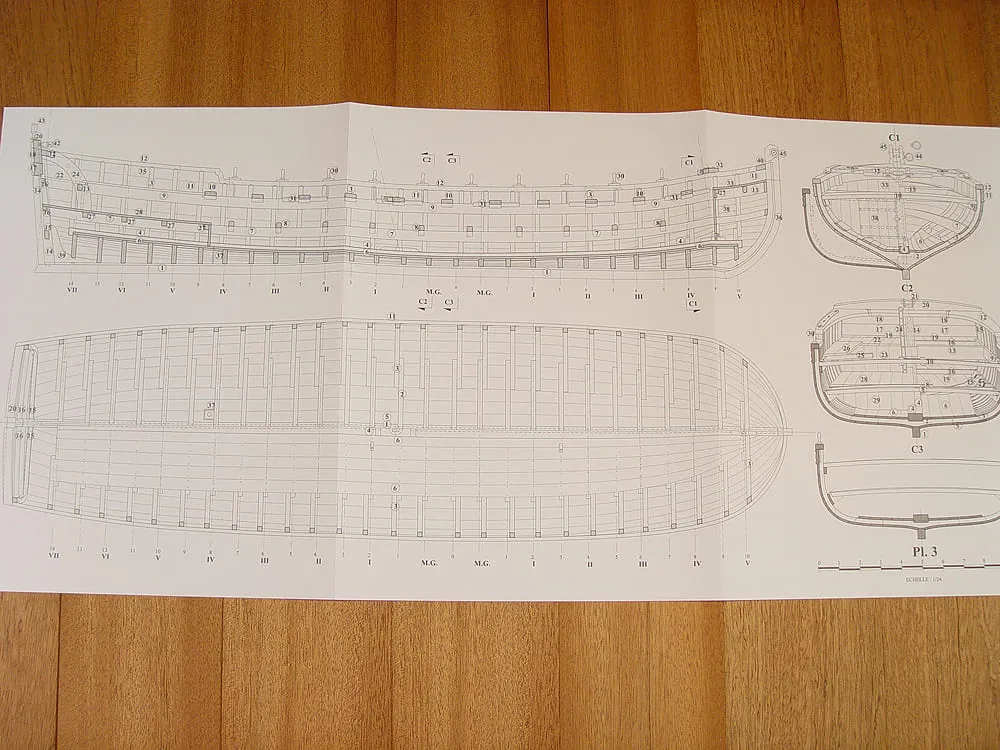 The Ship’s Longboat 1680-1780 + чертежи