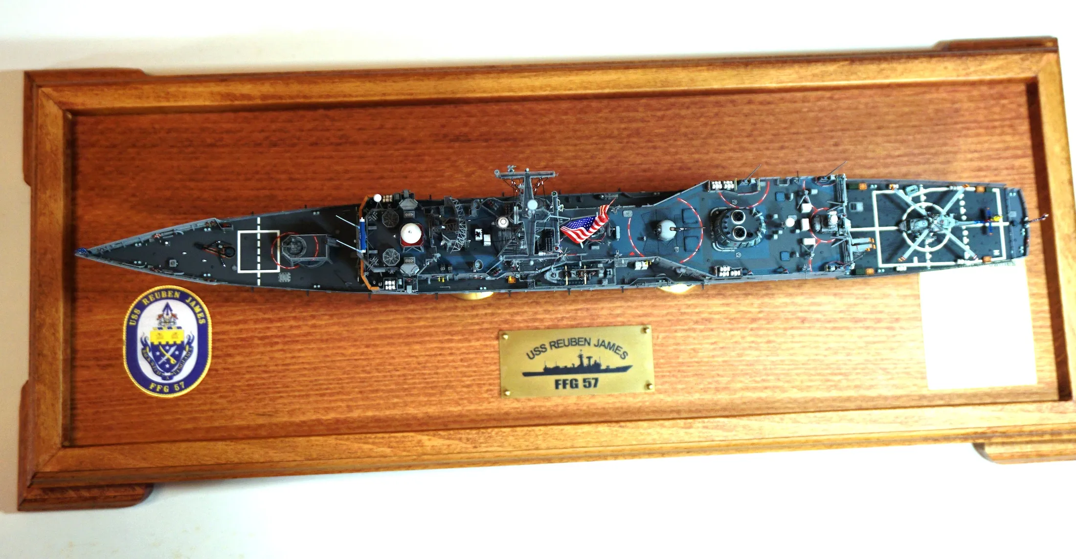 Модель корабля Фрегат Reuben James (FFG-57) - Верфь на Столе