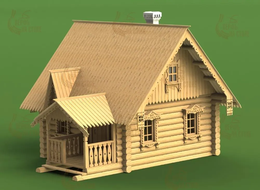 Сторожевой домик, XIX век, , 547 деталей