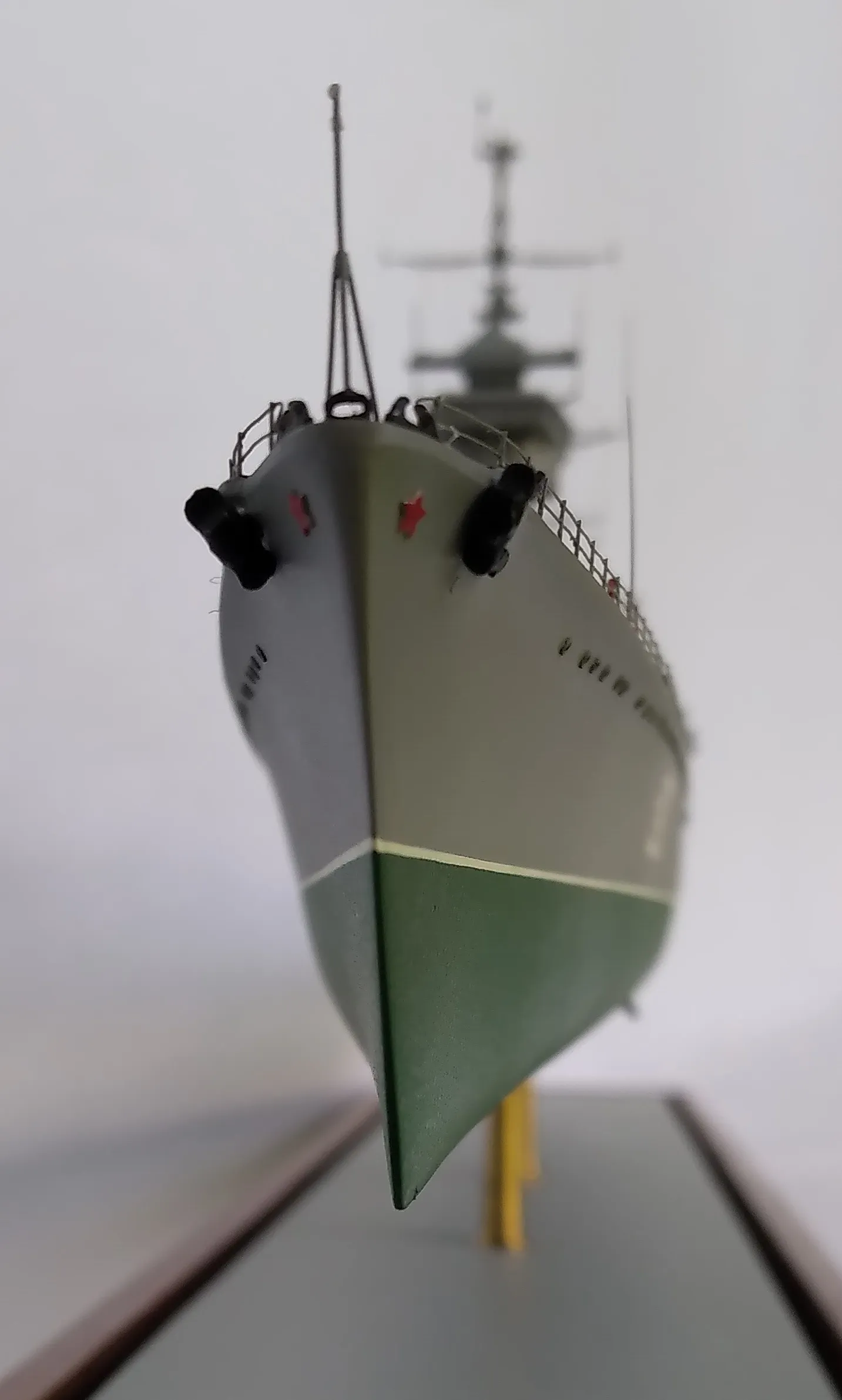 Модель корабля Артиллерийский крейсер "Адмирал Нахимов" - Верфь на Столе