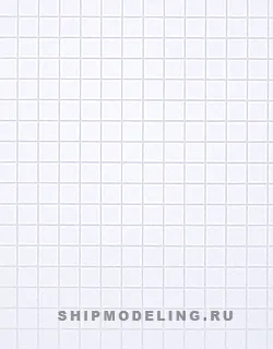 Мостовая, квадраты 12,7х12,7 мм, лист 15х30 см