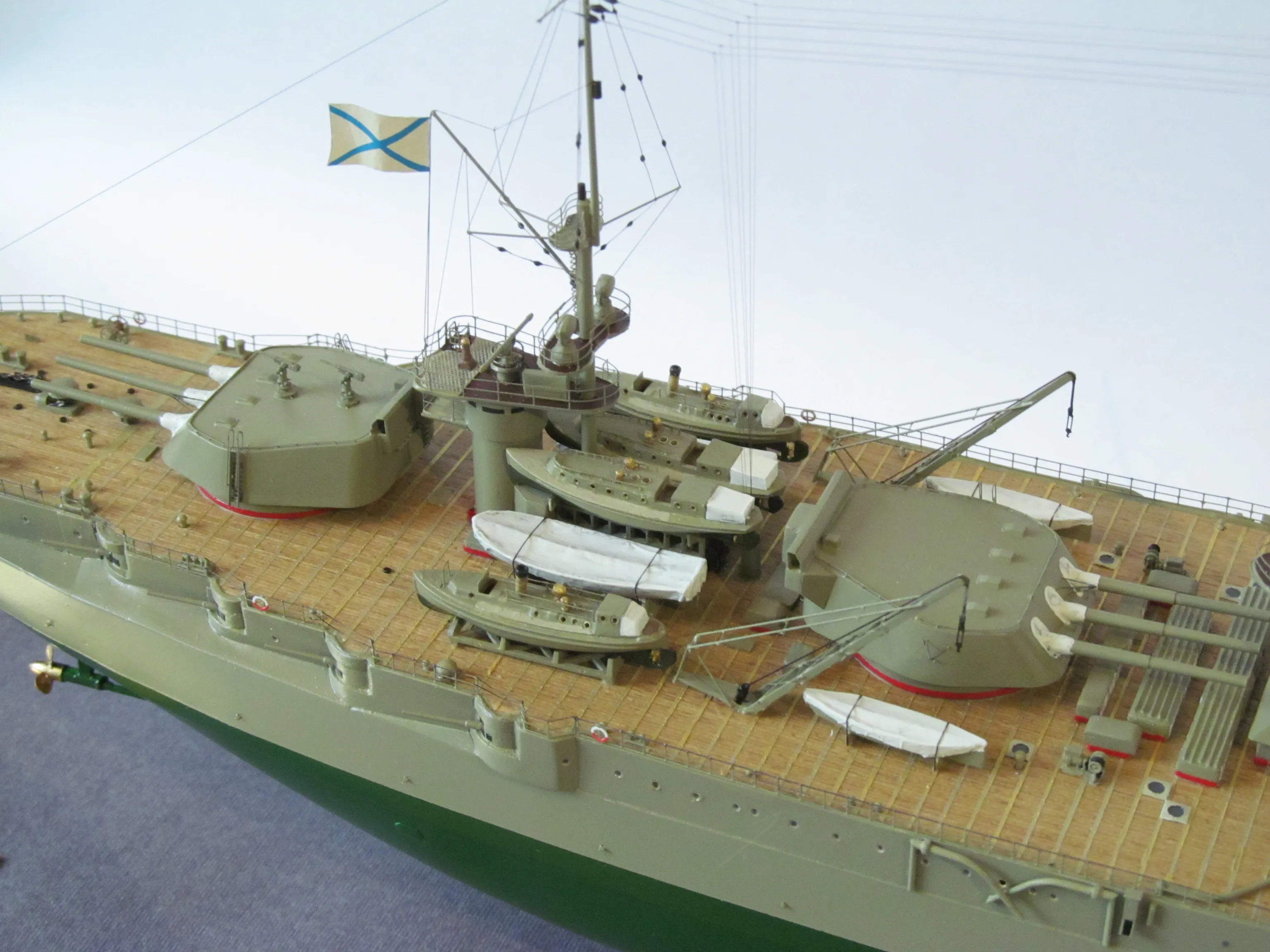 Модель корабля Линкор "Генерал Алексеев" - Верфь на Столе