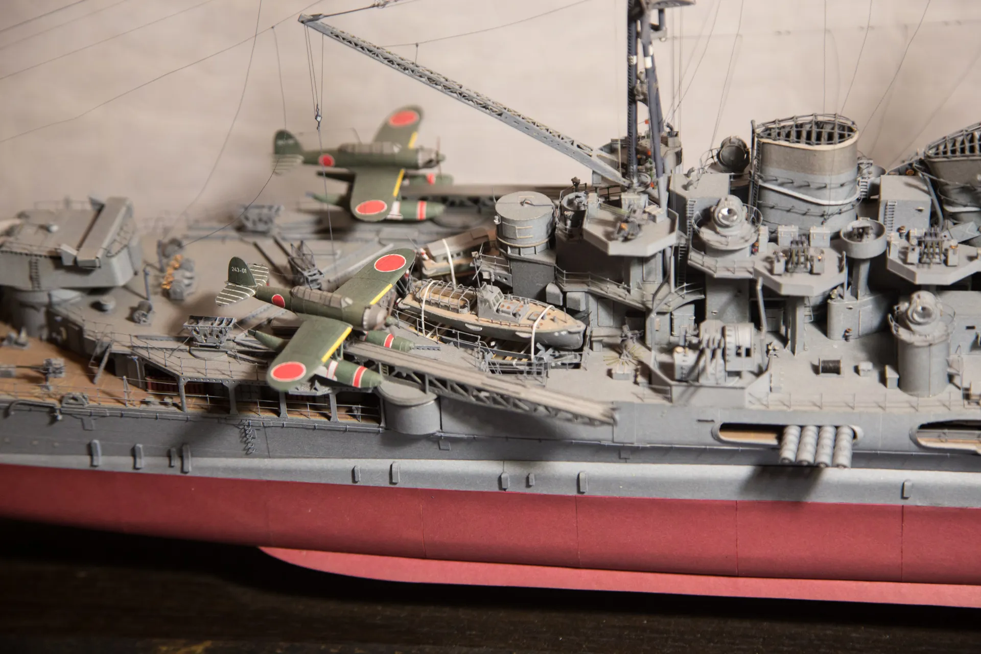 Модель корабля IJN MAYA  - Верфь на Столе