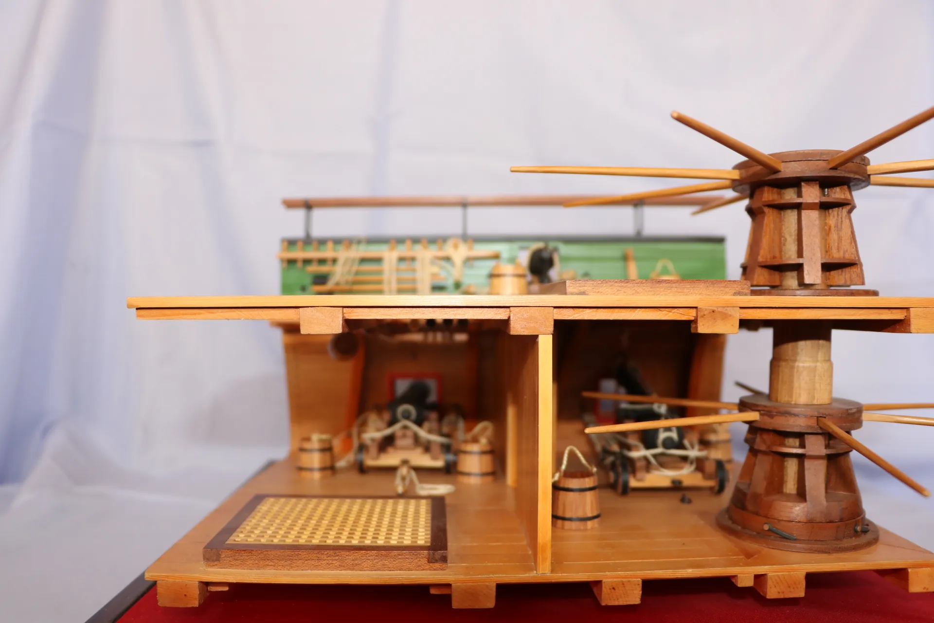 Модель корабля Шлюп "ВОСТОК" (фрагмент) - Верфь на Столе