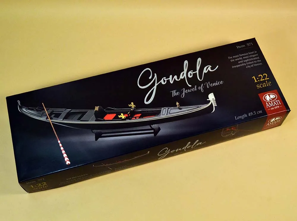 модель корабля Gondola Venetian