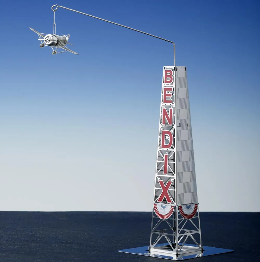 Гоночный Самолёт Gee Bee Racer R-1 С Вышкой