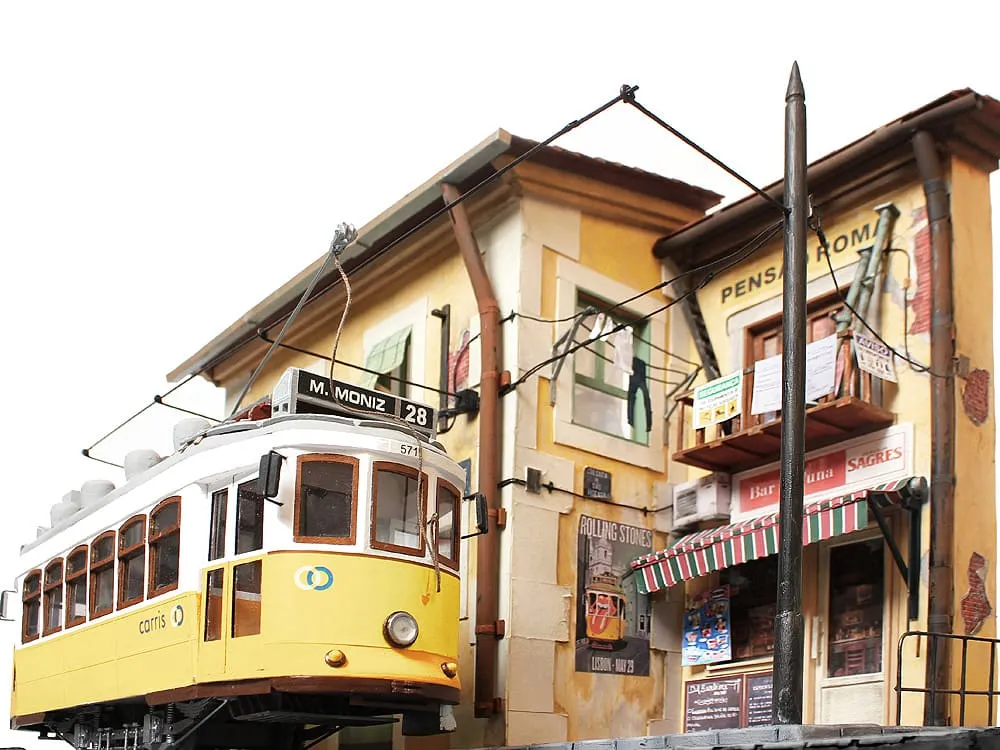 модель трамвая Диорама Lisboa