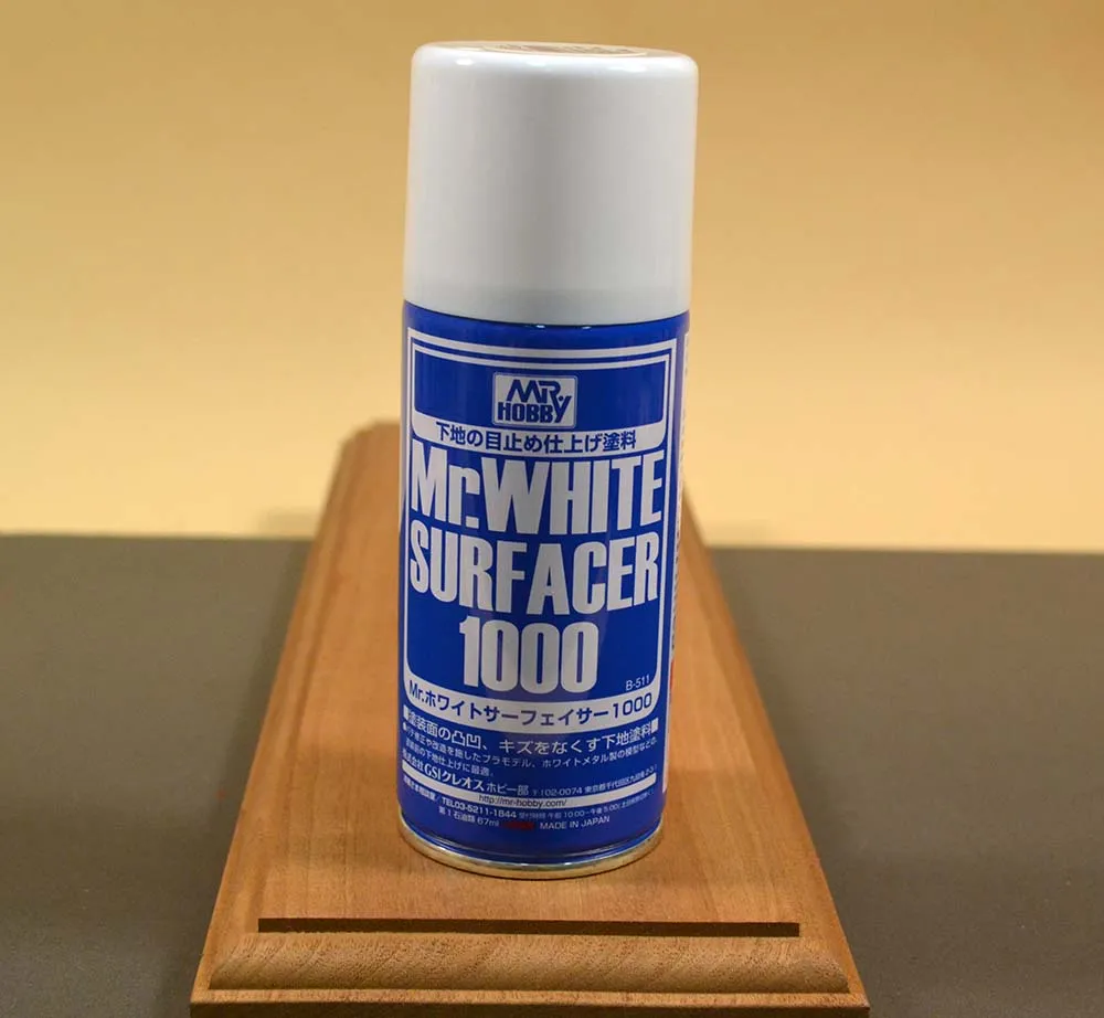 Грунтовка-спрей белая B-511, Mr White Surfacer 1000, 170 мл