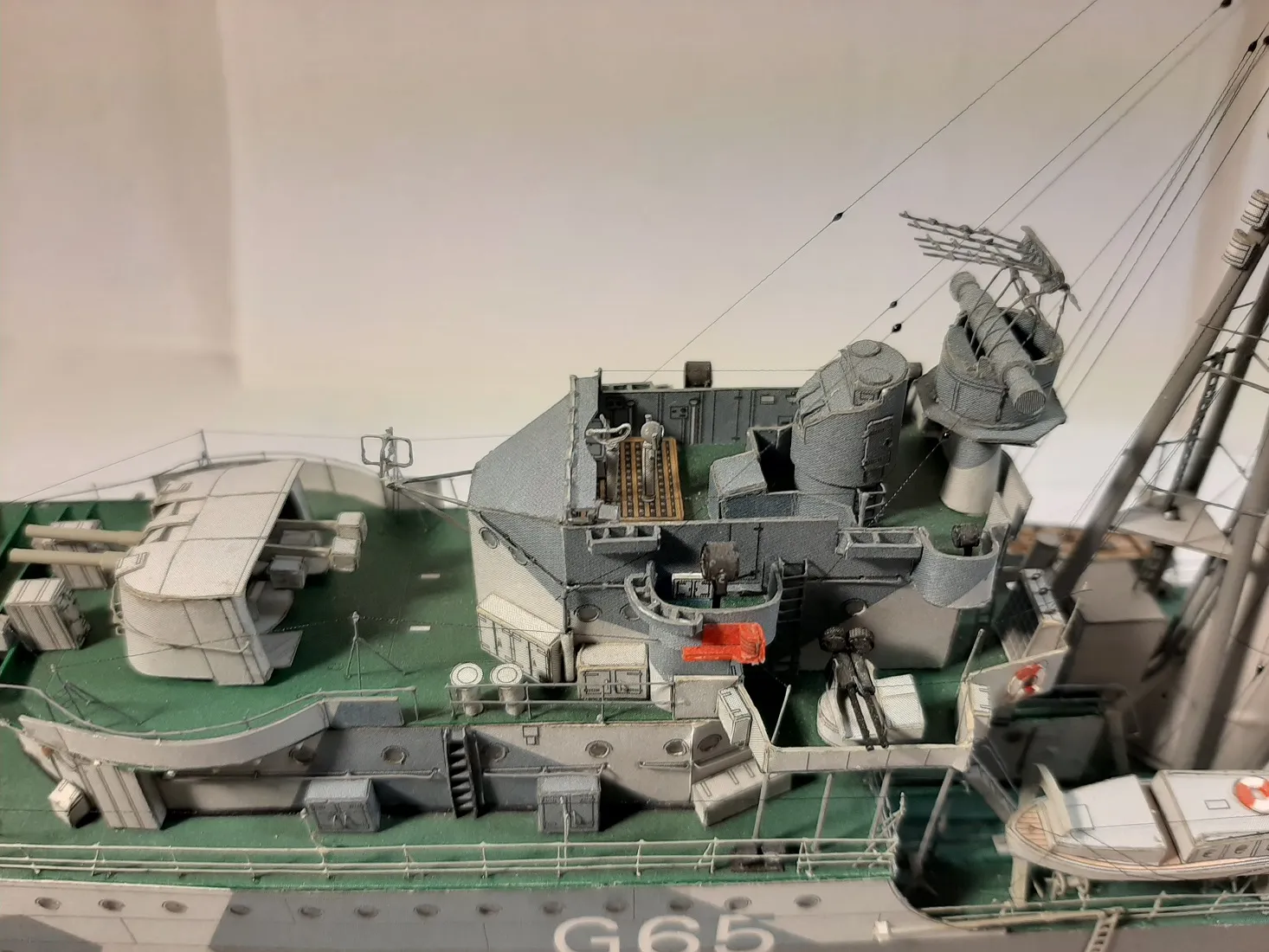 Модель корабля ORP "Piorun" - Верфь на Столе