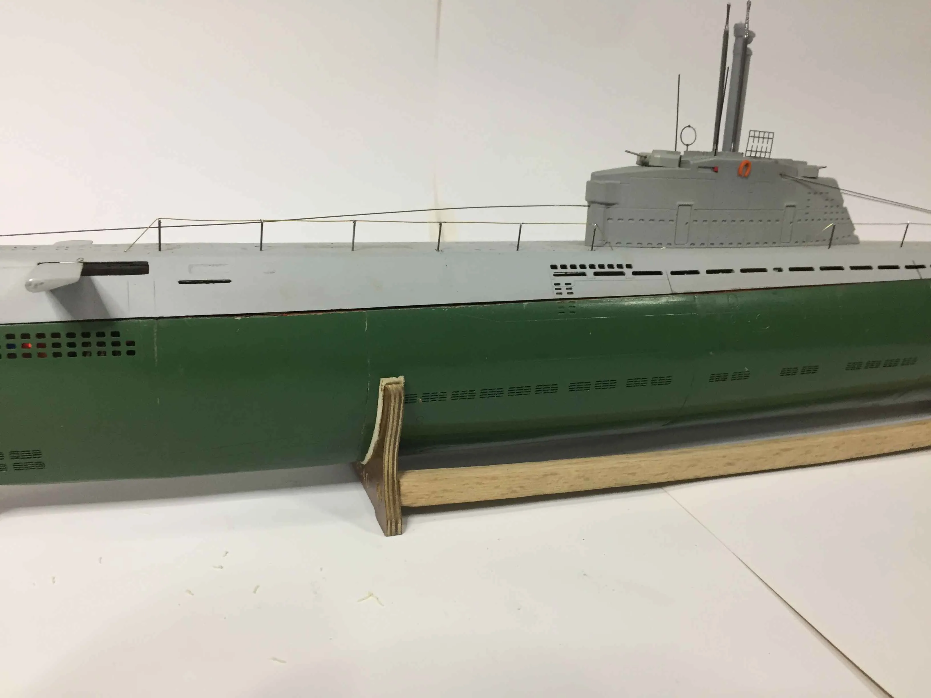 Модель корабля ДЭПЛ типа XXI U-2540 - Верфь на Столе