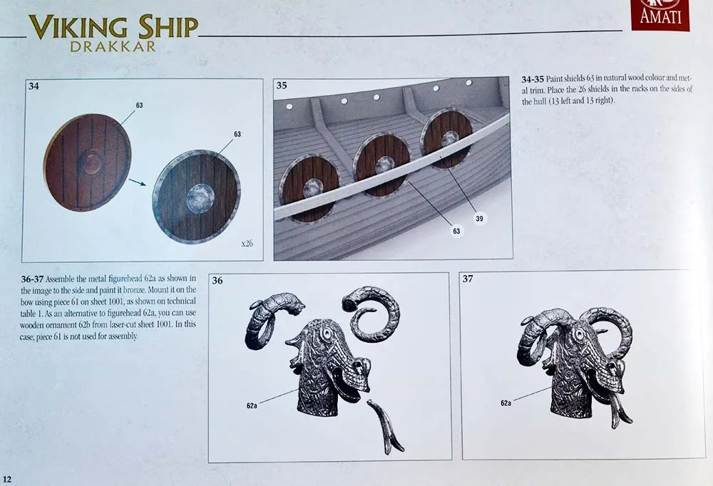 модель корабля Viking ship (Корабль викингов)
