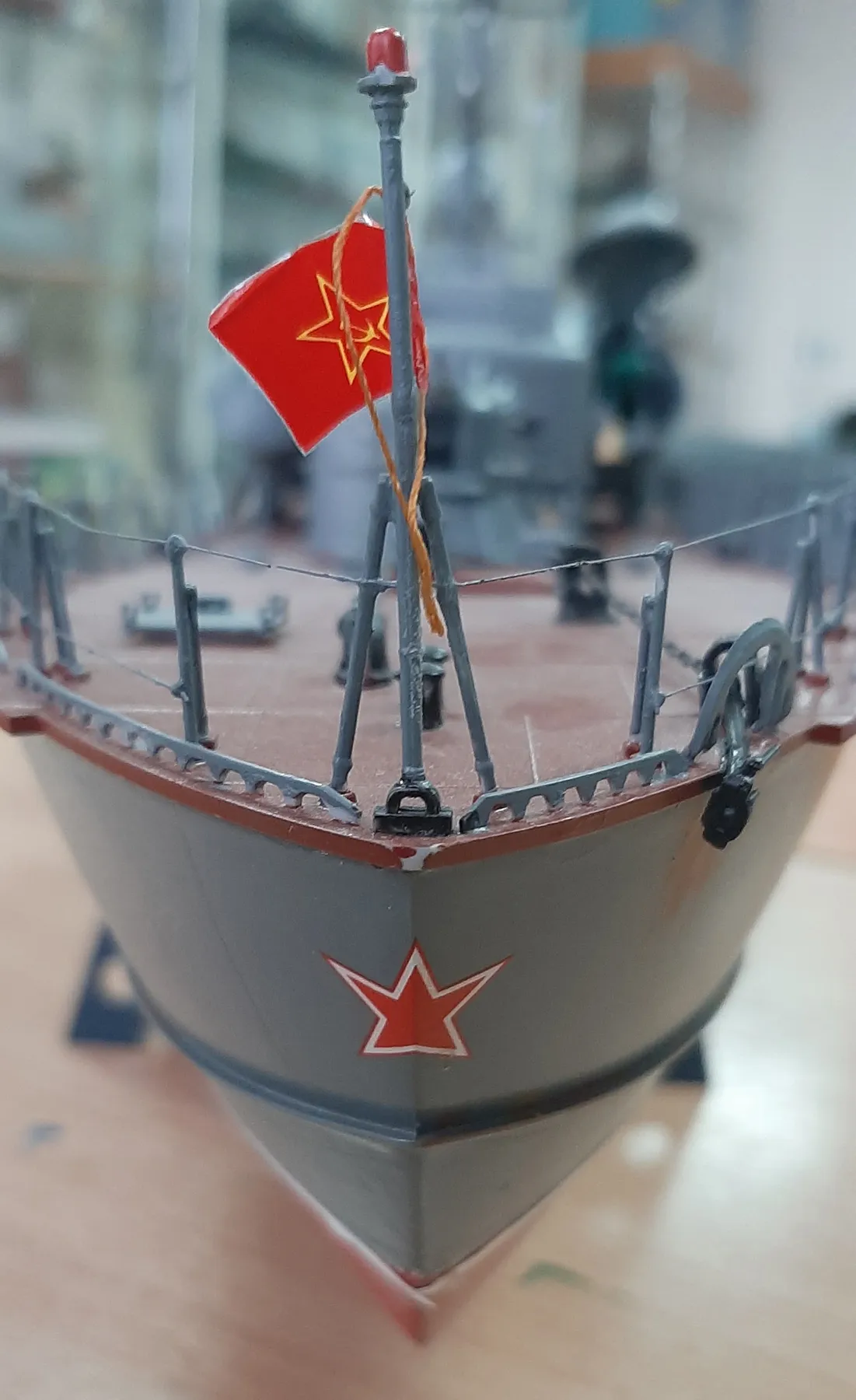 Модель корабля ракетного катера проекта 205 У «Москит» - Верфь на Столе