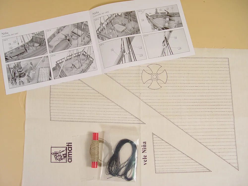 модель корабля Nina