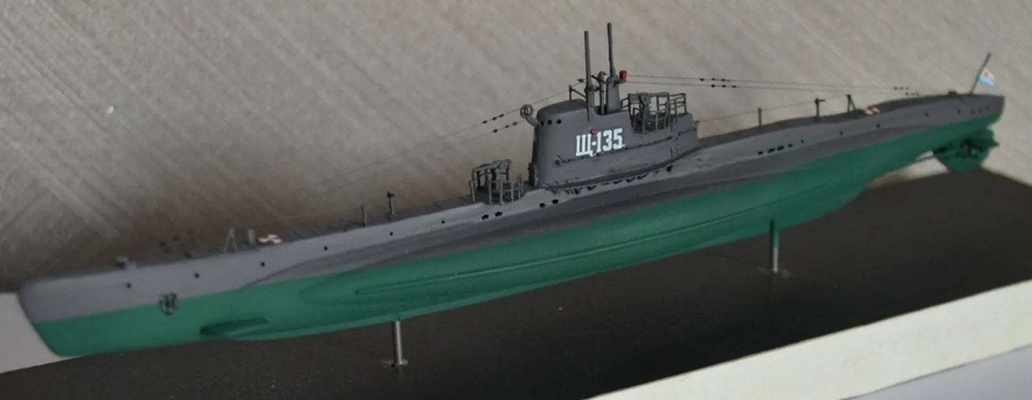 Модель корабля Подводная лодка типа Щука "135" - Верфь на Столе