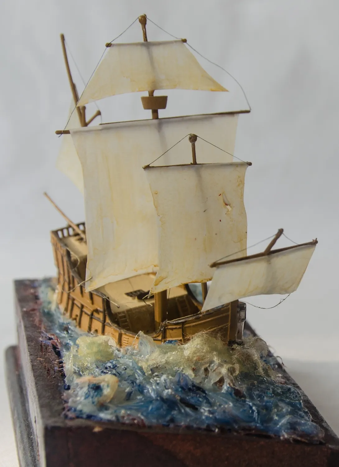 Модель корабля Каракка  "Санта-Мария" - Верфь на Столе