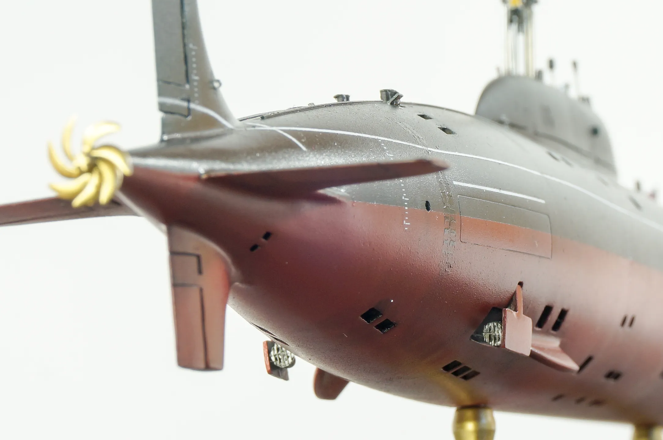 Модель корабля Подводня лодка К-335 «Гепард» - Верфь на Столе