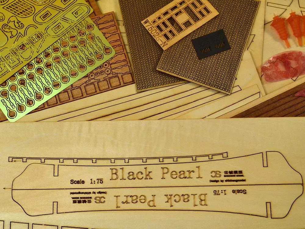 Black Pearl (Черная Жемчужина), 533 мм + (Стартовый набор инструментов)