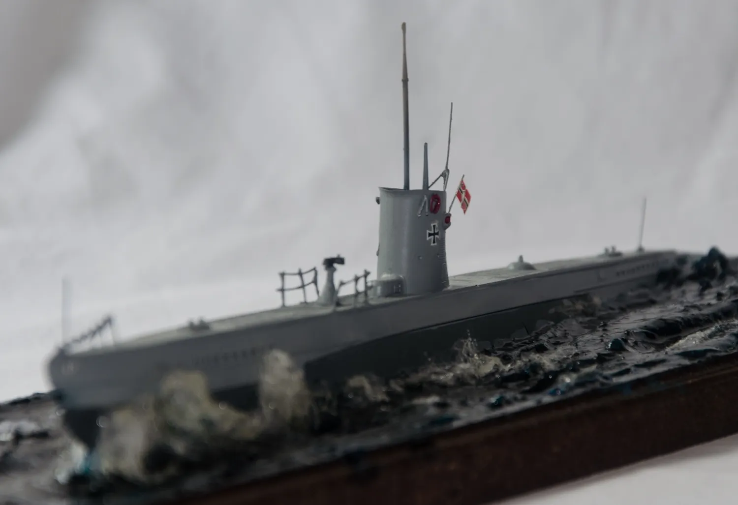 Модель корабля Подводная лодка тип 2 "U-19"   - Верфь на Столе