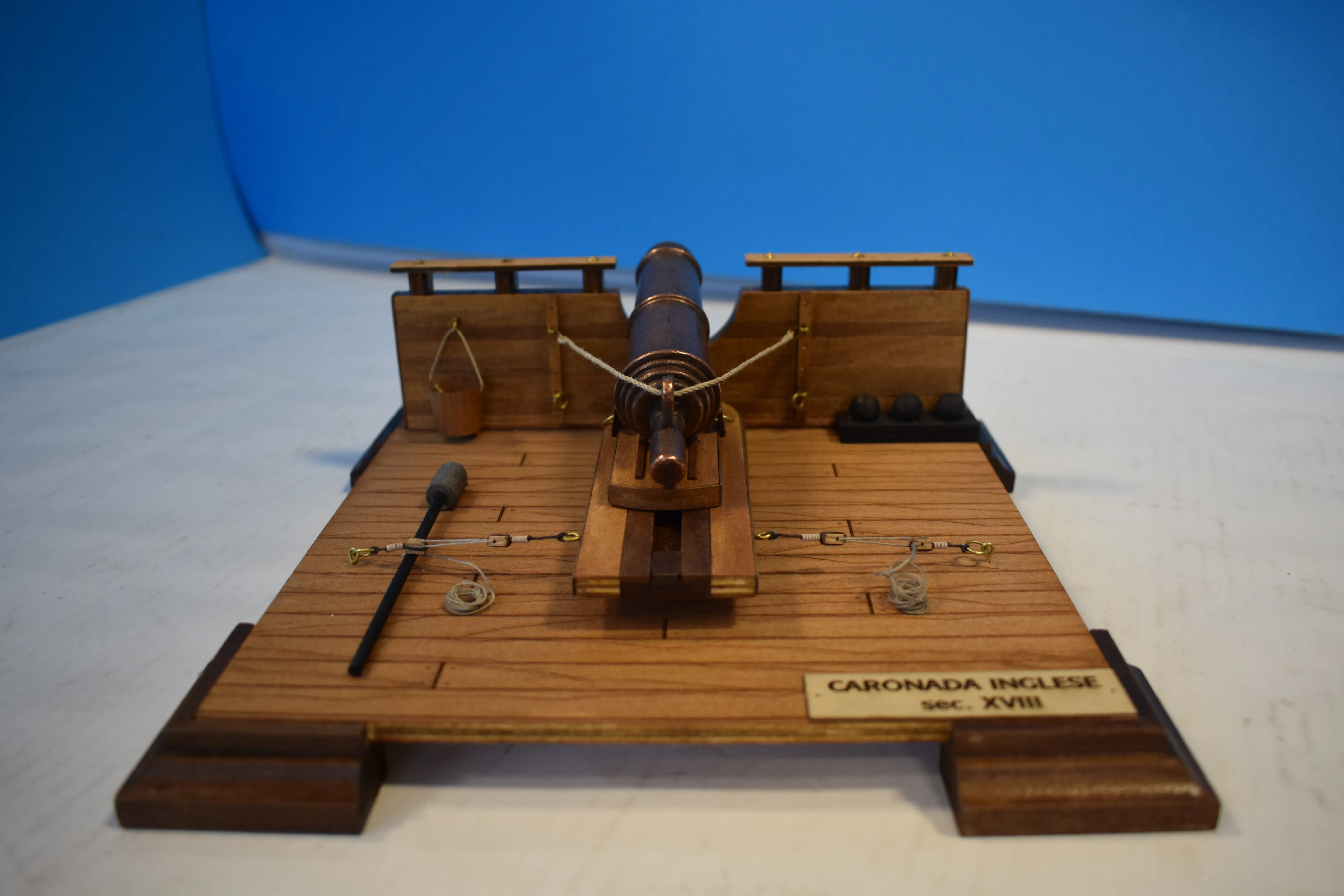 Модель корабля Корабельная пушка "Coronada Ingles sec. XVIII" - Верфь на Столе