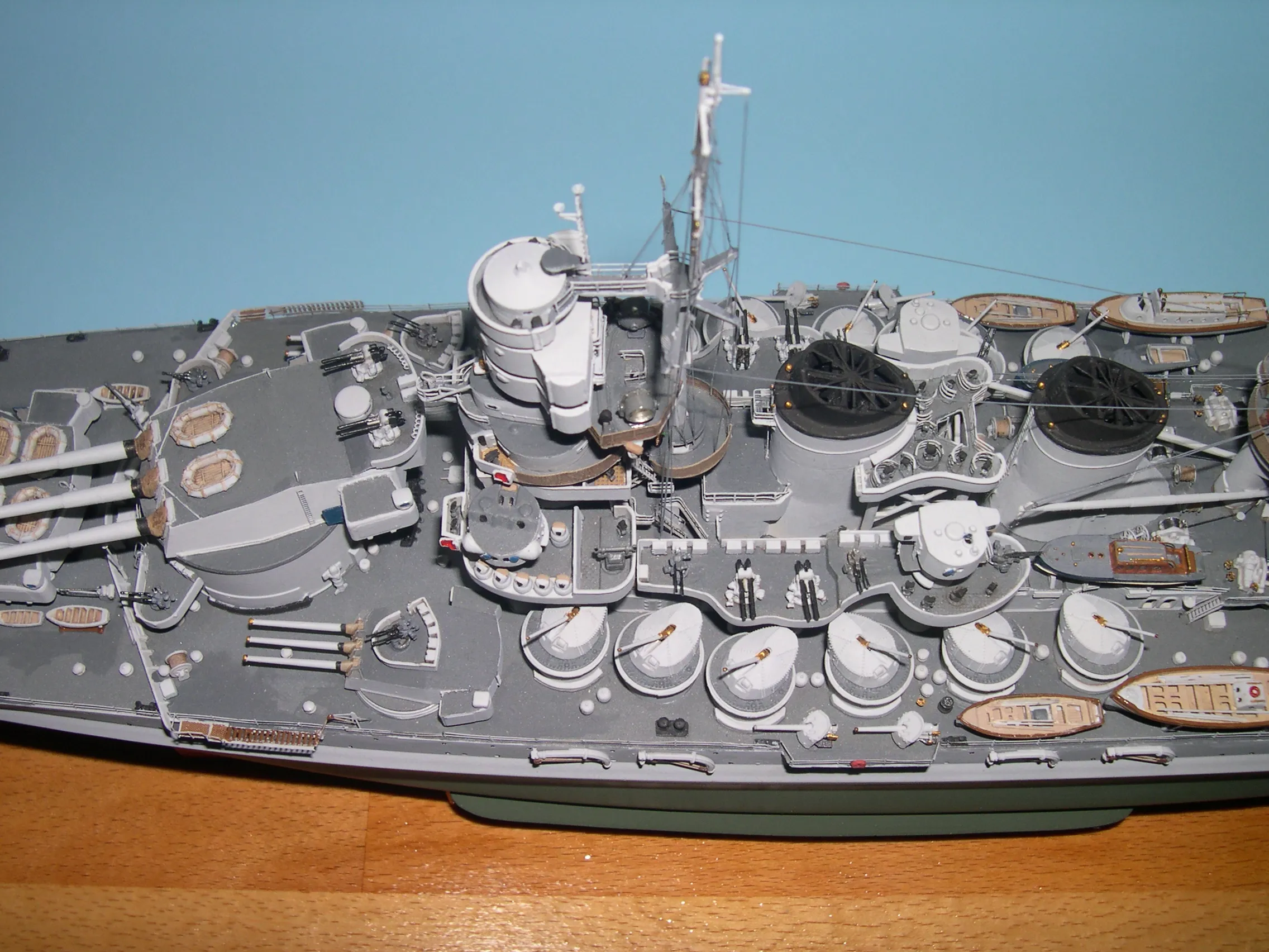 Модель корабля линкор R.N. Roma - Верфь на Столе