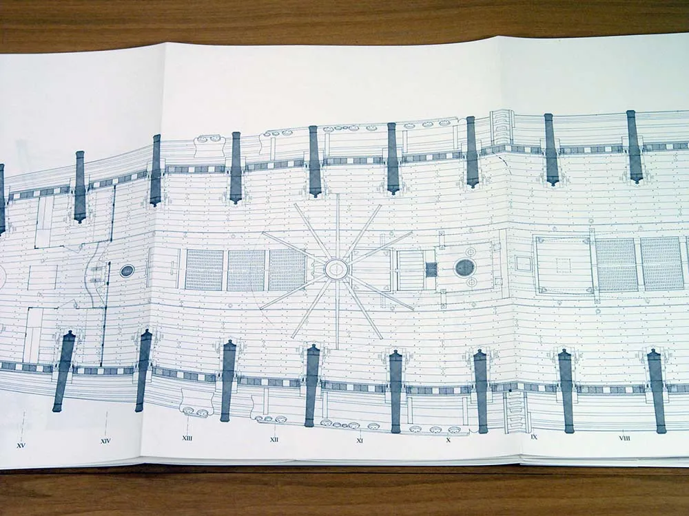 La Renommee, 1744 + чертежи