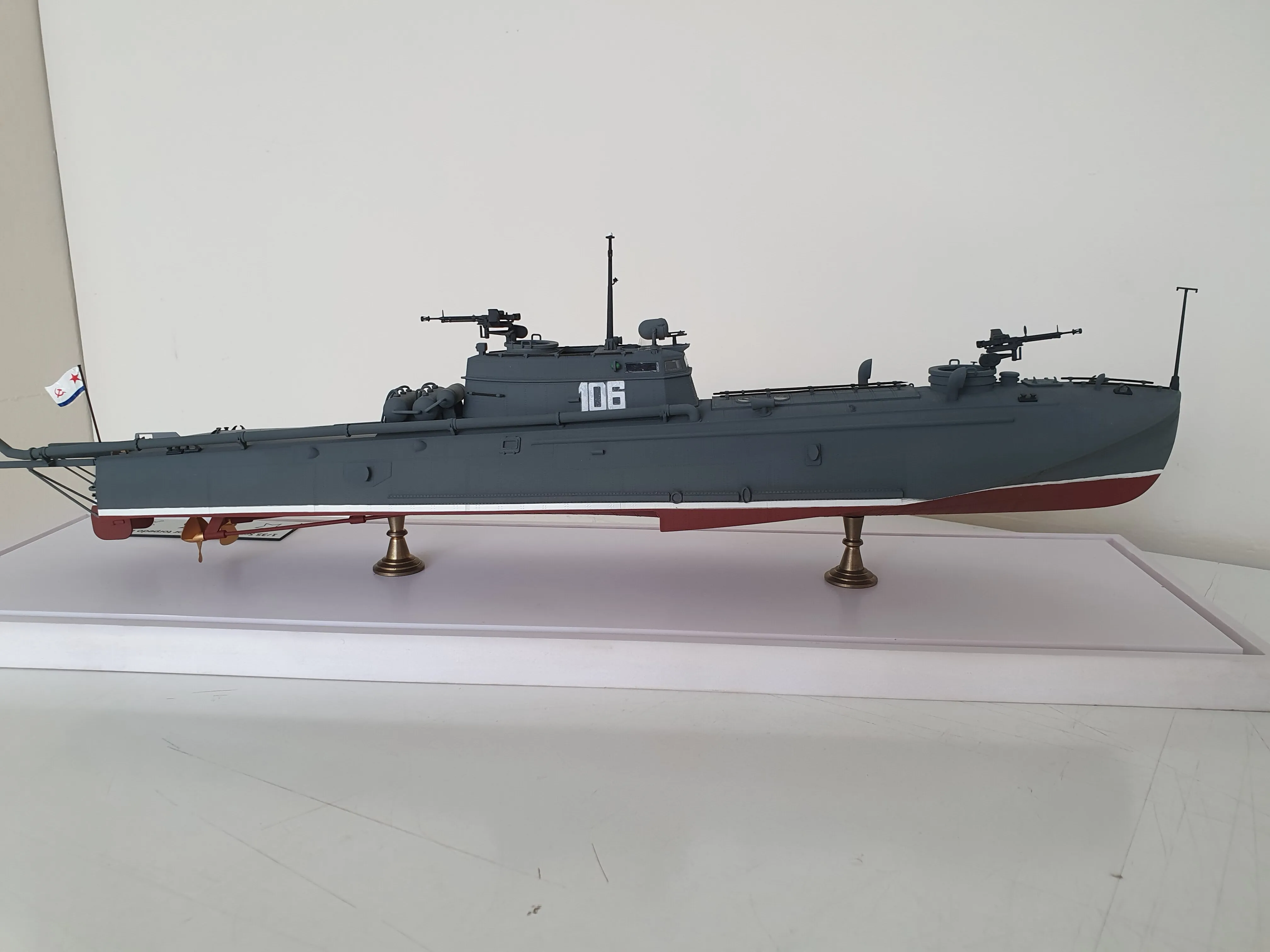 Модель корабля Торпедный катер G5 - Верфь на Столе