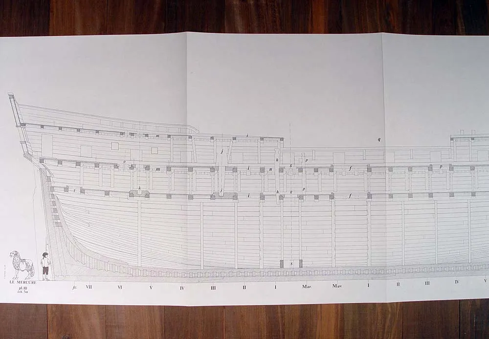 Du Mercure, 1730 + чертежи (fr)