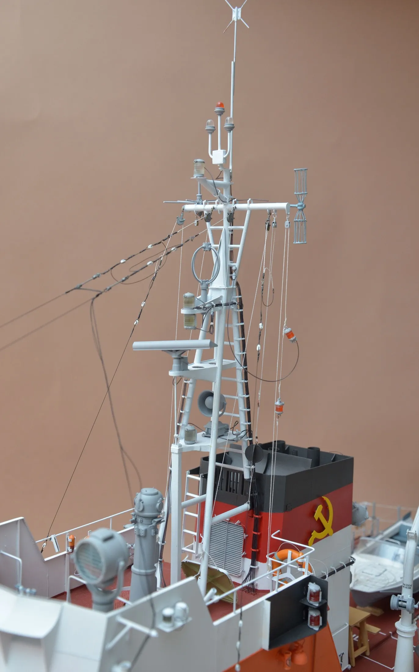 Модель корабля «Метель», проект 1458 - Верфь на Столе