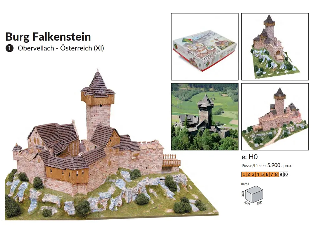 керамический конструктор купить Замок Falkenstein