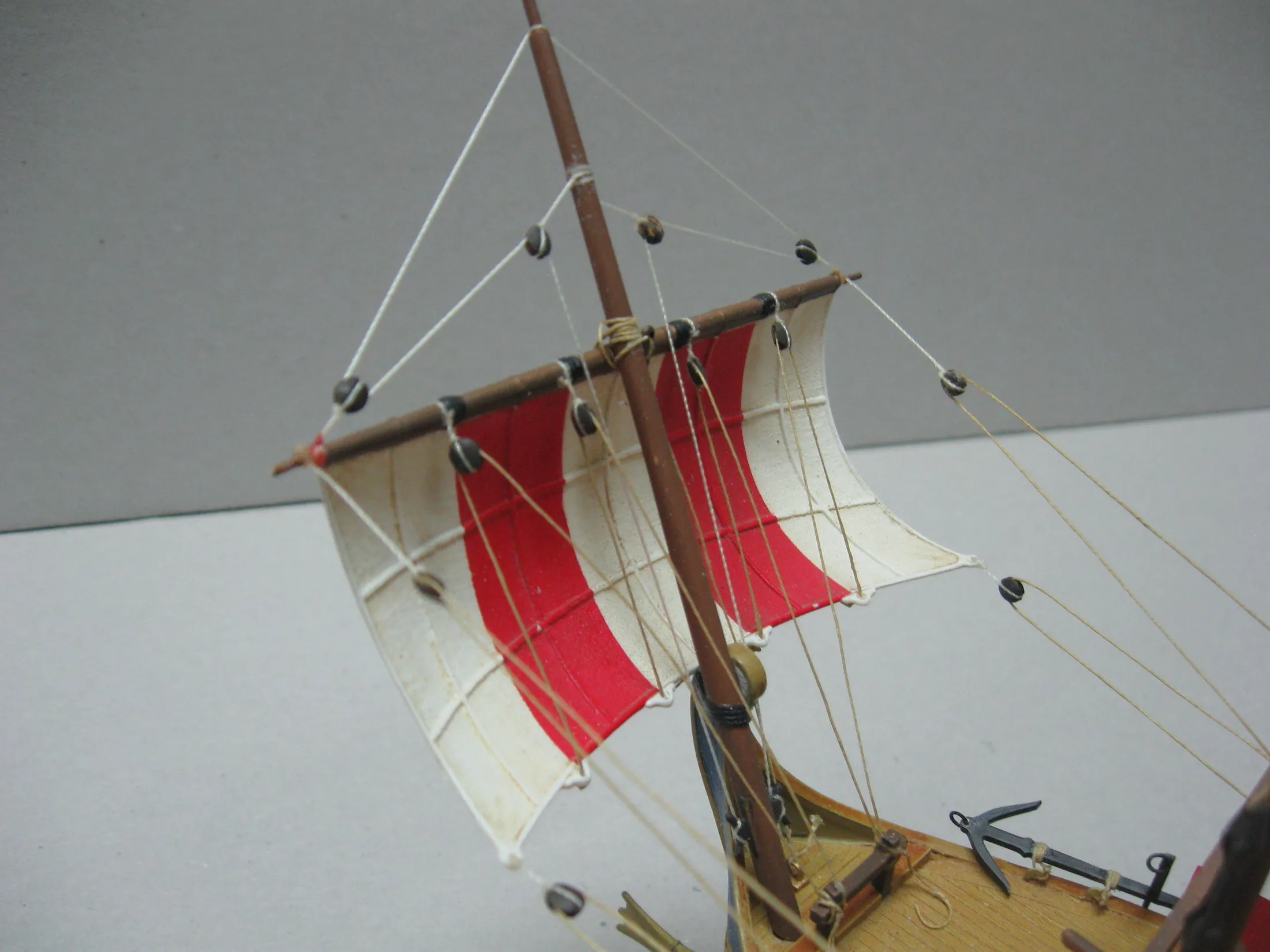 Модель корабля Римская трирема - Верфь на Столе