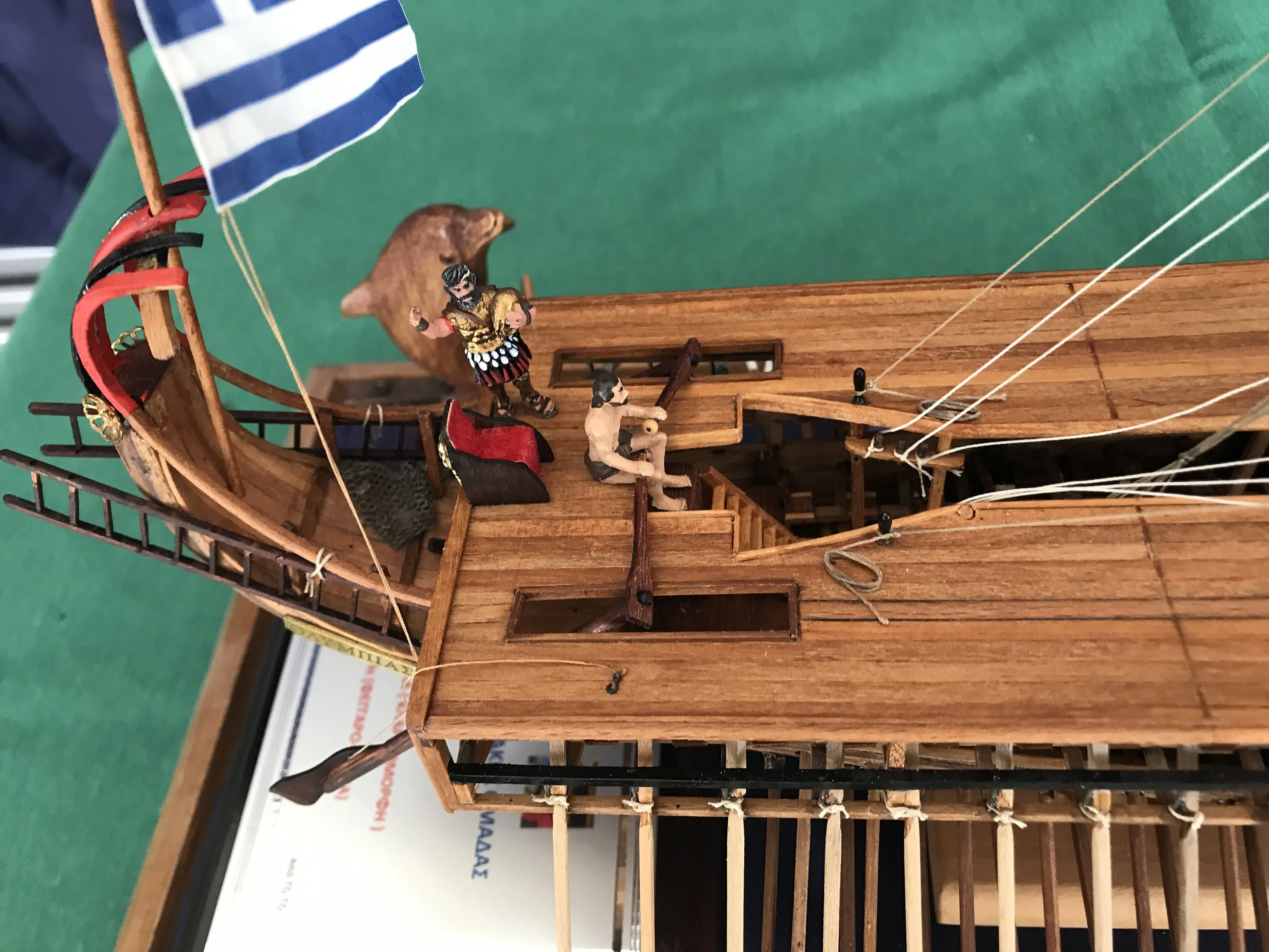 Модель корабля GREEK TRIREME - Верфь на Столе