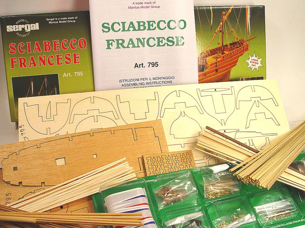 French Xebec (Французская Щебека)  + (Стартовый набор инструментов)