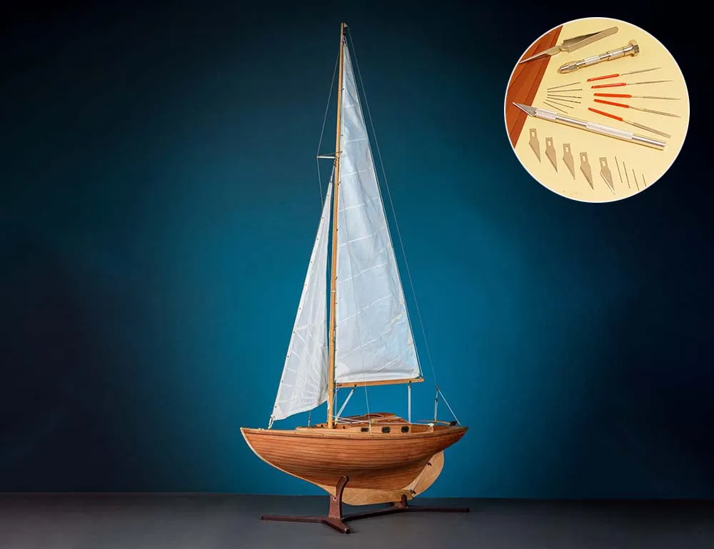 Яхта Folkboat, комплектация Продвинутая + (Стартовый набор инструментов)