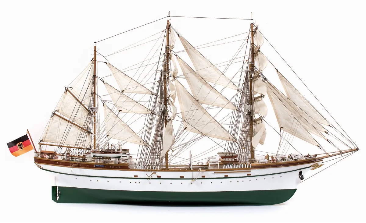модель корабля своими руками Gorch Fock