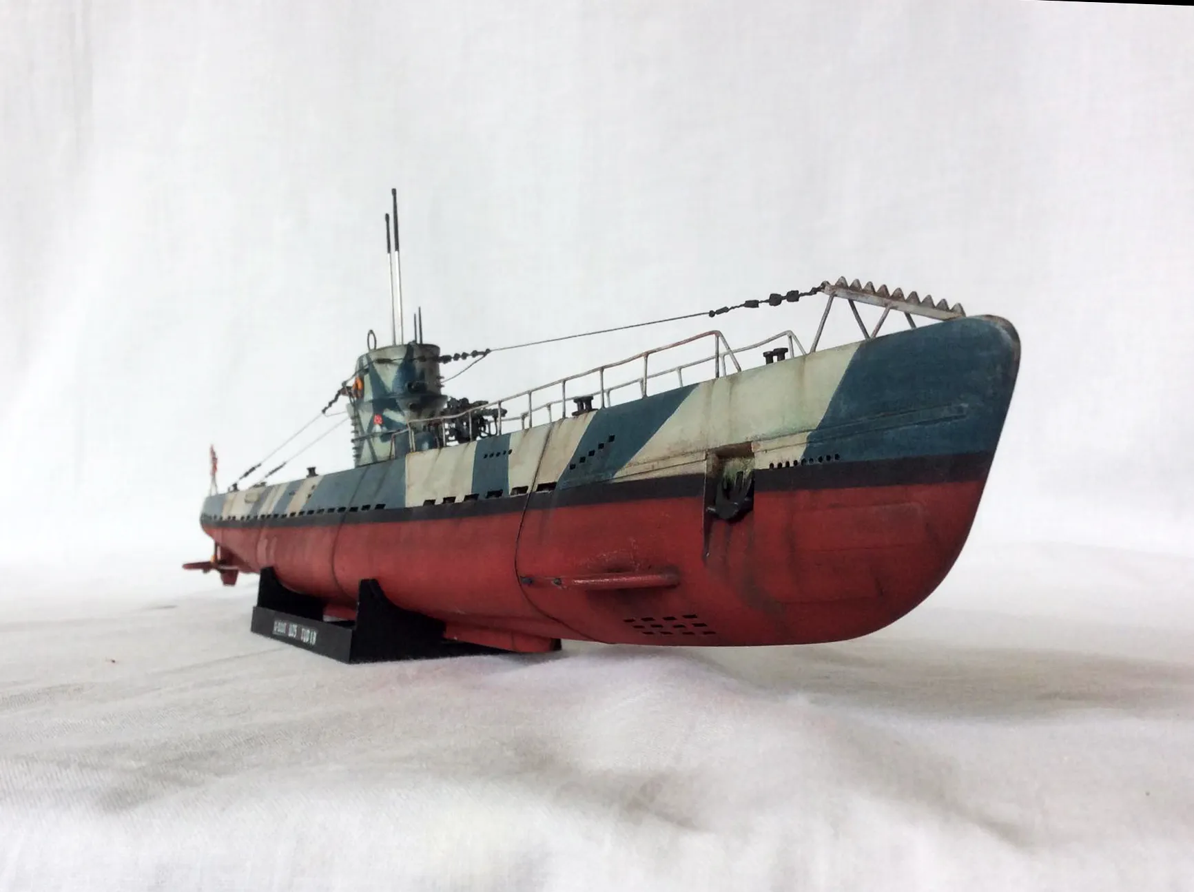 Модель корабля Океанская подводная лодка типа I U-25 - Верфь на Столе