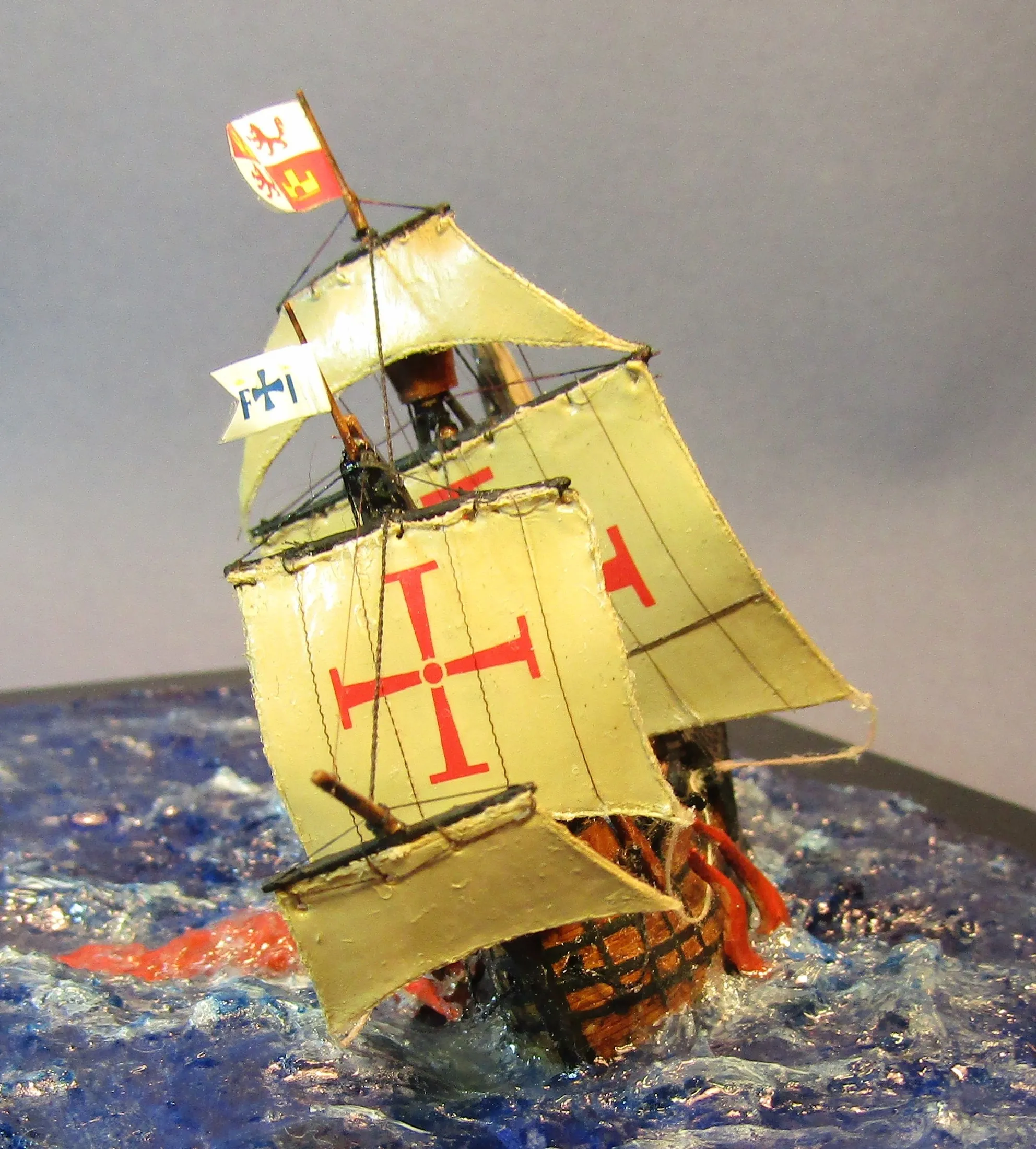 Модель корабля Каравелла “Santa Maria” 1492 г. - Верфь на Столе