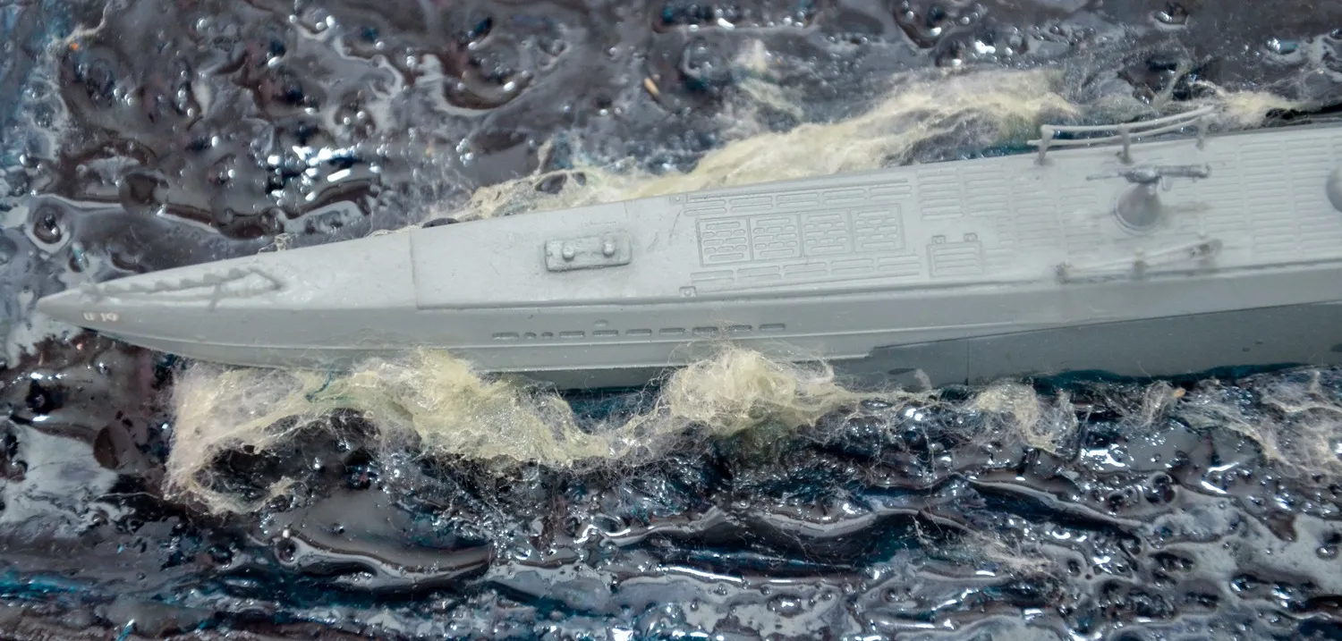 Модель корабля Подводная лодка тип 2 "U-19"   - Верфь на Столе