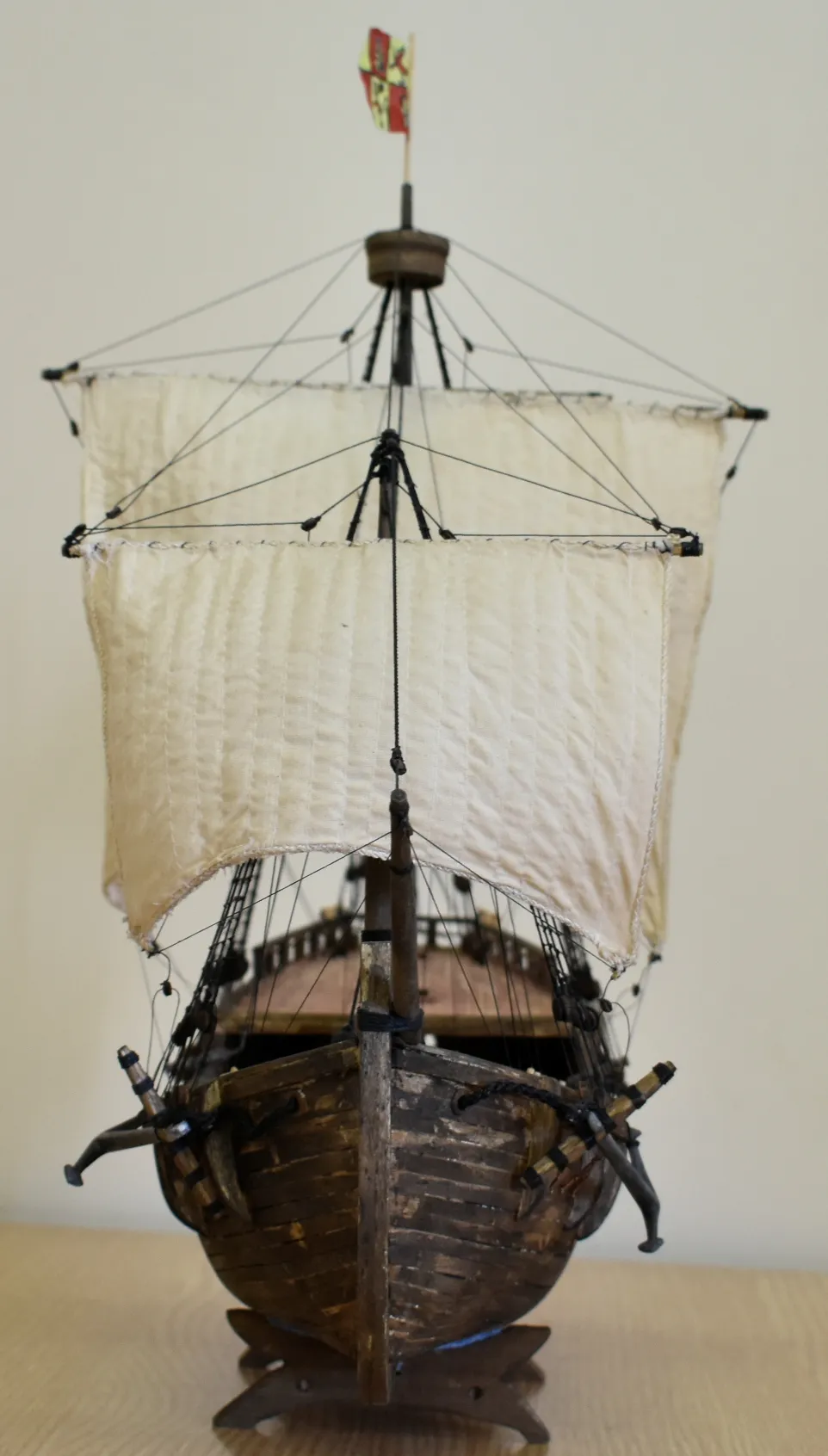 Модель корабля Каравелла «Пинта» - Верфь на Столе