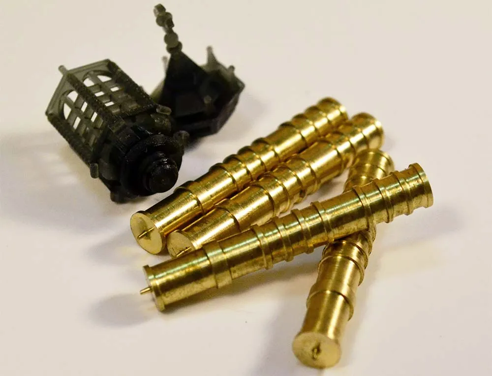 Santa Maria + паруса, подставка и стапель