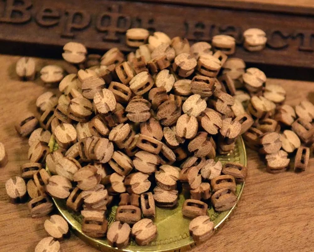 Блок, одношкивный, груша, 4 мм, 10 шт